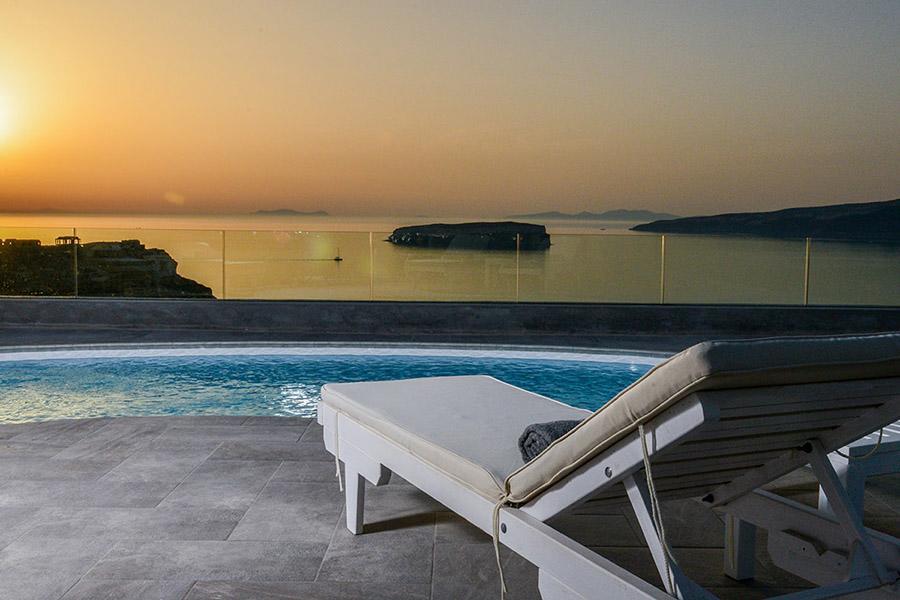Our Villa Santorini อาโกรตีรี ภายนอก รูปภาพ