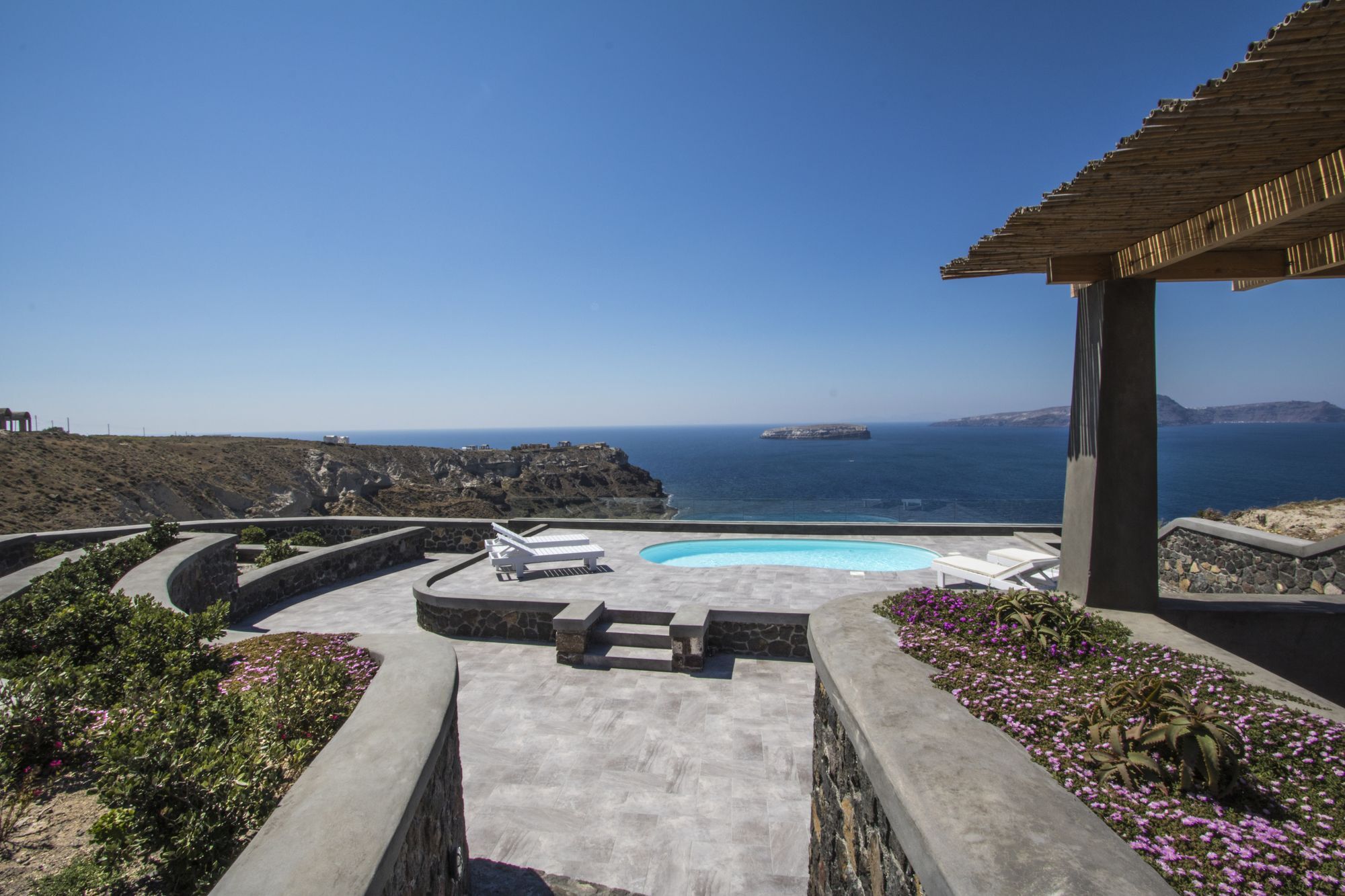 Our Villa Santorini อาโกรตีรี ภายนอก รูปภาพ