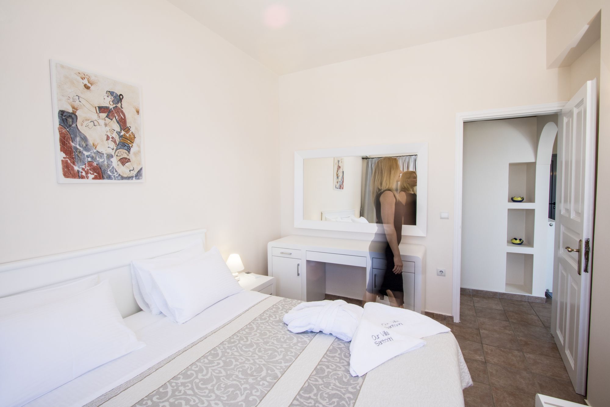 Our Villa Santorini อาโกรตีรี ภายนอก รูปภาพ