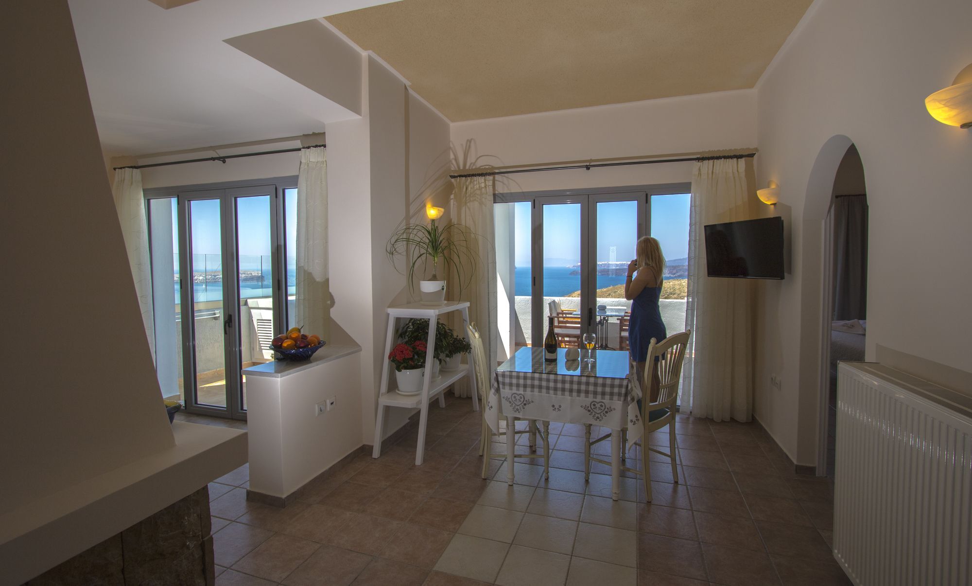 Our Villa Santorini อาโกรตีรี ภายนอก รูปภาพ